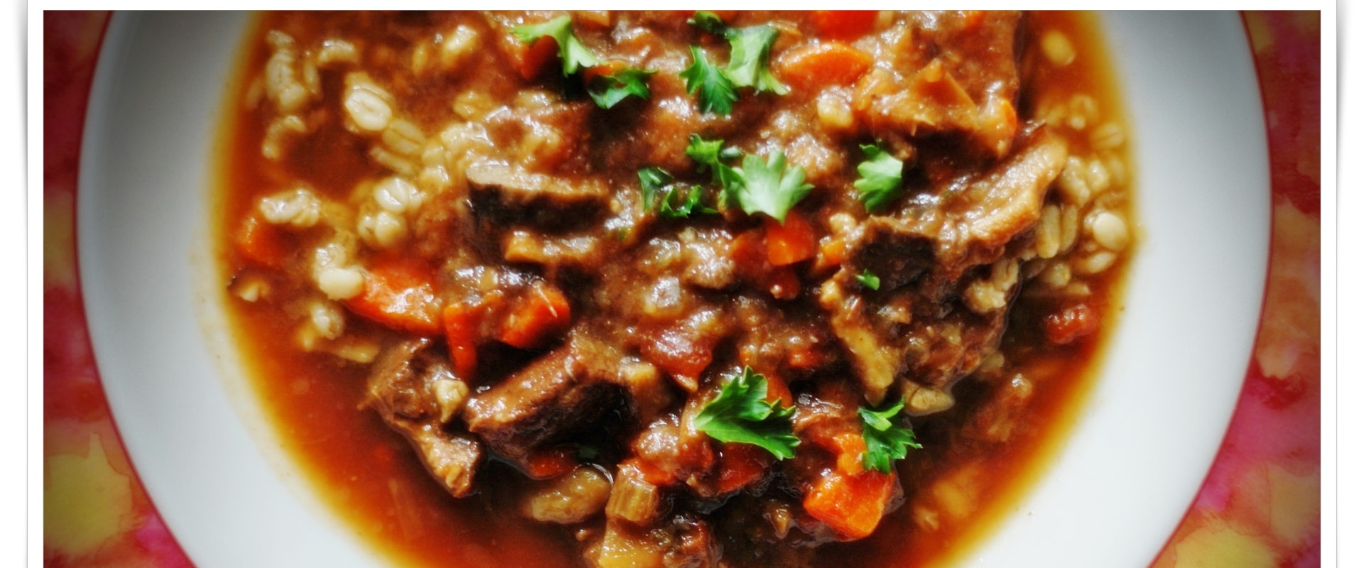 Delicious Beef and Barley Stew for Chinese Cuisine Lovers